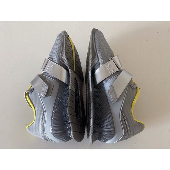 Men’s Sz 9 Nike Romaleos 4‎ Weightlifting Shoes Gray Yellow CD3463-002 main image 9